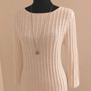 🎉HP🎉Jones Wear Petite Sport 3/4 Sleeve Sweater